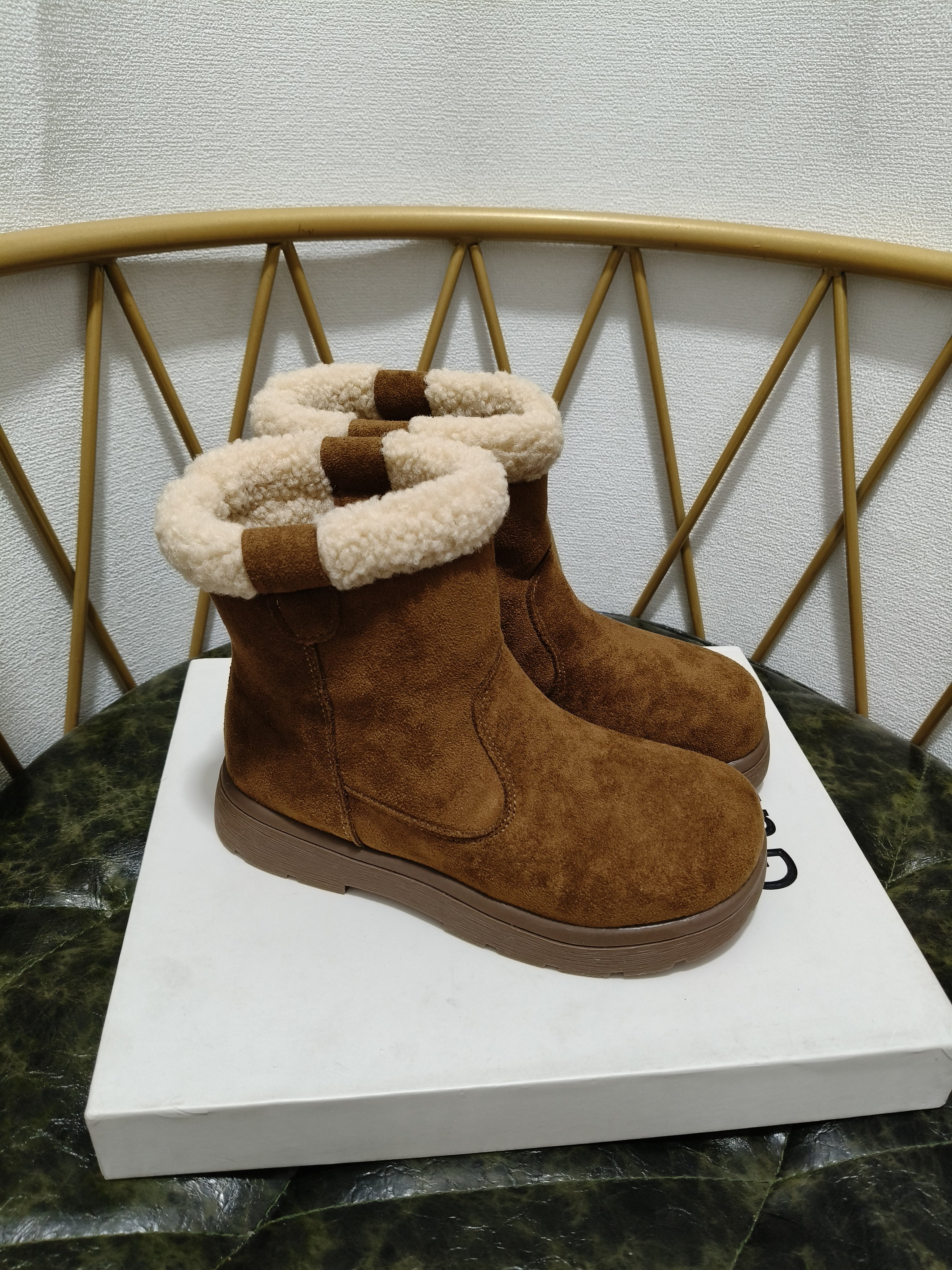 专柜断码捡漏真皮保暖雪地靴女2025冬季新款加绒加厚短靴博肯棉鞋,女鞋,时尚雪地靴,淘宝优惠券,粉丝福利购,淘宝优惠卷