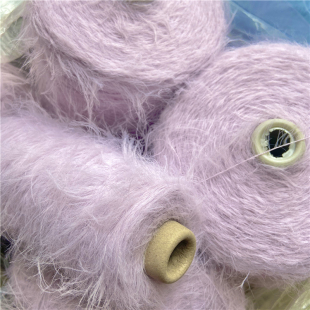 双面8公分 长毛仿貂绒双面绒貂绒线 仿水貂皮草毛衣围巾线 包邮