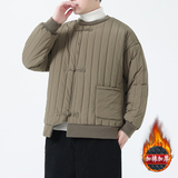 冬季风棉衣男装套头复古加厚卫衣唐装保暖外套MY2036-P135，男装棉衣，电商A118
