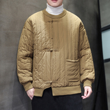 冬季风棉衣唐装加厚套头复古中式棉服外套男A118-MY2306P135，男装棉衣，电商A118
