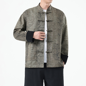 2025春季风男装夹克复古唐装青年汉服中式外套A118-A8821P120图片