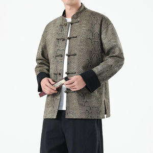 2025春季风男装夹克复古唐装青年汉服中式外套A118-A8821P120图片