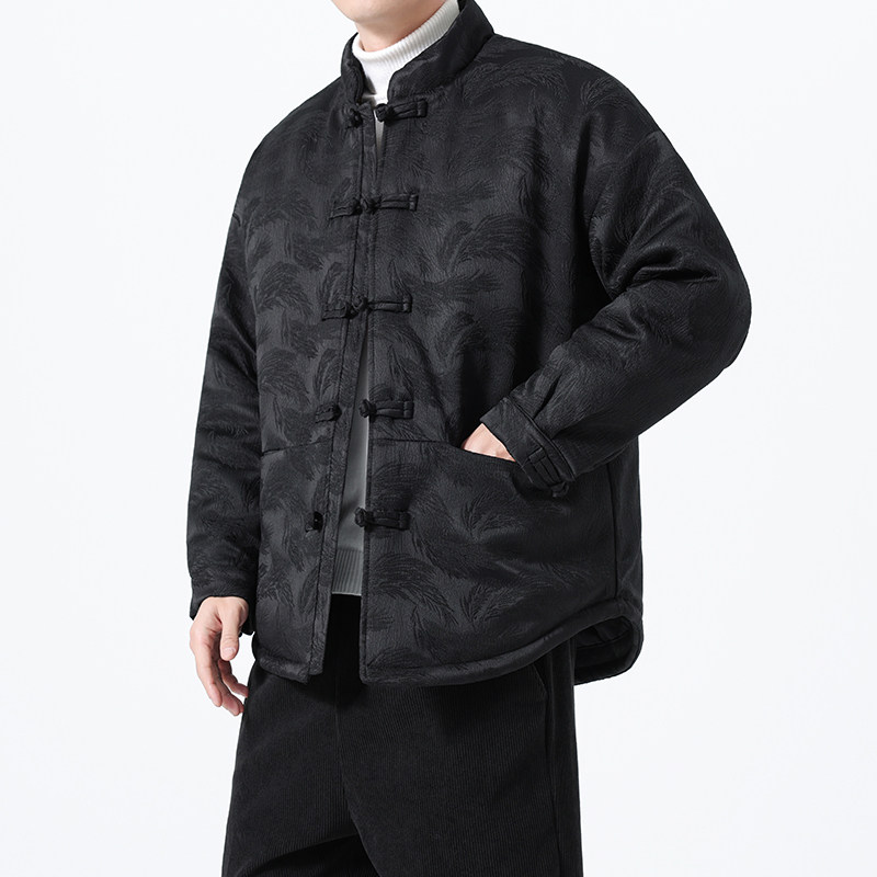 冬季风唐装新中式棉衣复古保暖加厚男士外套A118-MY6613P145,男装棉衣,电商A118