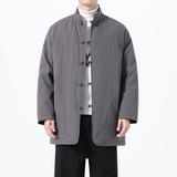 90%白鸭绒冬季风男装唐装复古羽绒服保暖外套A118-YR207P285，男装羽绒服，电商A118