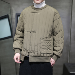 2025冬季风棉衣唐装加厚套头复古棉服外套男A118-MY2306P135,复古日常搭配图片图片