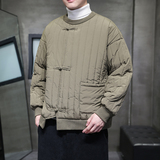 2025冬季风棉衣唐装加厚套头复古棉服外套男A118-MY2306P135，男装棉衣，电商A118