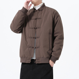 90%白鸭绒冬季风复古唐装男士保暖羽绒服外套A118-YR206P245，男装羽绒服，电商A118