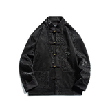 2025春季风新中式夹克唐装汉服大码青年外套男A118-A8816P120，男装夹克，电商A118