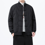 90%白鸭绒冬季风唐装男士复古保暖羽绒服外套A118-YR206P245，男装羽绒服，电商A118