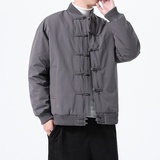90%白鸭绒冬季风唐装男士复古羽绒服保暖外套A118-YR206P245，男装羽绒服，电商A118