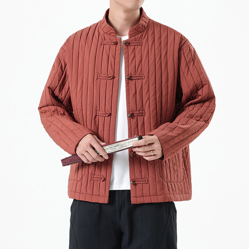2025春季风男装夹克新中式唐装汉服复古外套A118-A8812P115,男装夹克,电商A118