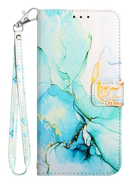 青绿色适用GalaxyS26/S25/S24/S23/S22/S21/S20 ULTRA/Plus+/FE三星翻盖手机壳S10/S9/S8皮套电话壳