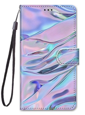 水波纹适用GalaxyA16/A26/A36/A56 5G三星翻盖手机壳A15/A25/A35/A55/A14/A34/A54皮套防摔保护套电话壳