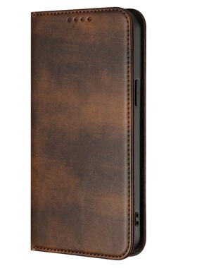 棕色适用GalaxyS26/S25/S24/S23/S22/S21/S20 ULTRA/Plus+/FE防盗刷三星翻盖手机壳S10/S9/S8皮套电话壳