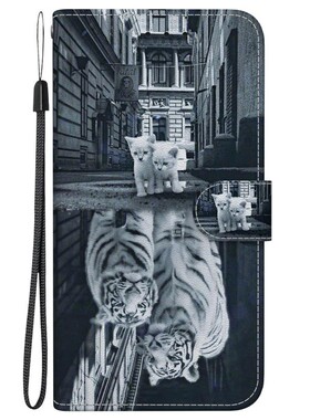 猫和虎适用Galaxy A11/A21/A31/A41/A51 三星翻盖手机壳A71 4G/5G皮套防摔保护套男女电话壳