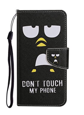 企鹅脸适用GalaxyS25/S24/S23/S22/S21 Ultra/Plus+/FE 5G三星翻盖手机壳S20/S10 4G皮套防摔保护套电话壳