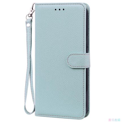 荔枝淡蓝适用GalaxyS26/S25/S24/S23/S22/S21/S20 Ultra三星翻盖手机壳Plus S10/S9/S8皮套防摔保护套电话壳