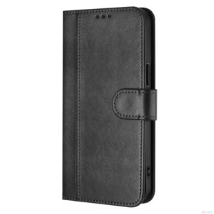 A57 皮套电话壳 A55 A56 A17 A37 5G三星翻盖手机壳A15 A16 A06 A35 黑色适用GalaxyA07 A26 A25 A36