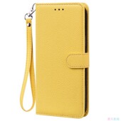 Plus苹果翻盖手机壳Mini 荔枝黄适用IPhone17 8皮套防摔保护套电话壳 11promax