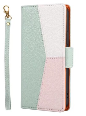 青粉白适用IPhone17/16/15/14/13/12/11promax/Plus苹果翻盖手机壳Mini/Se/Air皮套防摔保护套电话壳