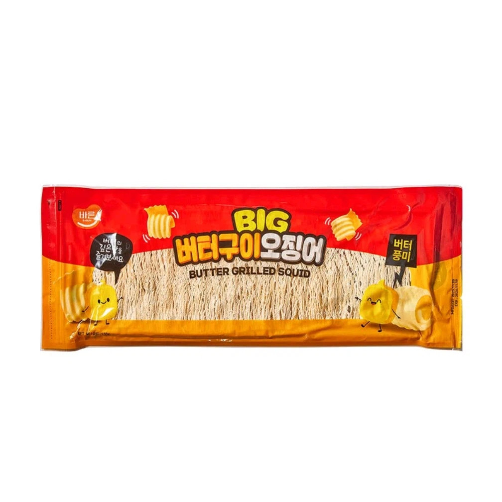 山姆代购新品韩国进口香烤黄油味鱿鱼零食即食海鲜休闲食品
