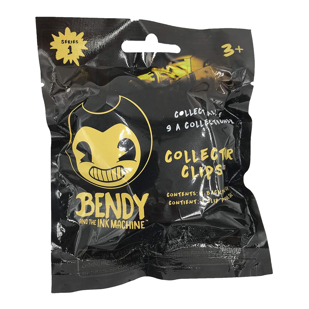 班迪与墨水机器公仔人偶钥匙扣盲袋bendy个性书包挂件摆件盲盒