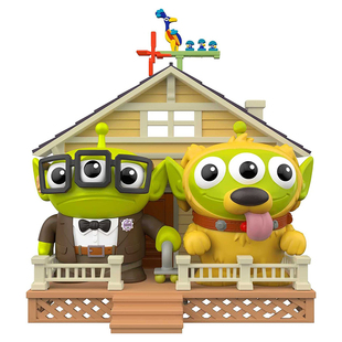 出口外贸玩具总动员三眼仔变装飞屋环游记场景公仔手办摆件玩具