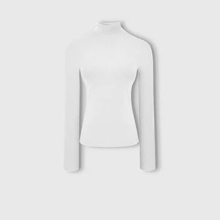 MAKE IF 26早春新品时尚磨毛修身小高领长T0218短T0219