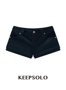 KeepSolo「万能短裤」A字型灯芯绒短裤014
