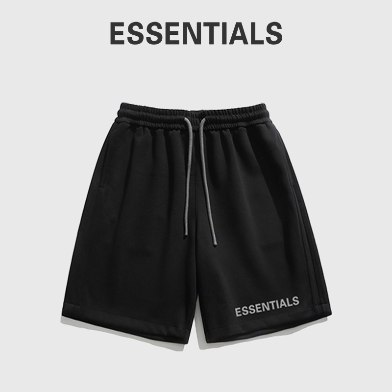 ESSENTIALS五分短裤美潮立体印花