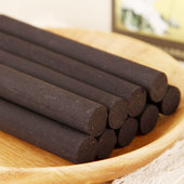 无烟艾条悬灸仪碳化纯艾灸条美容院陈年家用黑色艾炭蕲艾柱