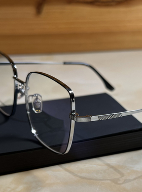 钛金属眼镜框方框超轻男理工男眼镜架女潮痞帅镜架有度数近视眼镜