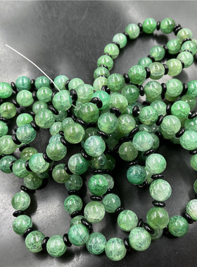 10毫米女款龙纹玛瑙圆珠手链