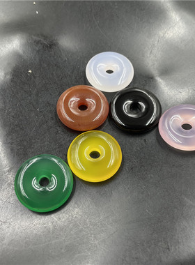 玉髓玛瑙平安扣25毫米直径