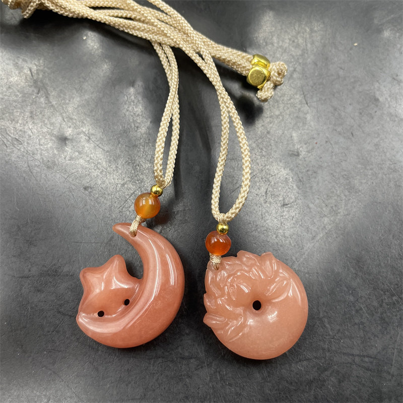四海玉器 天然玉石粉色桃花酿金丝玉星星月亮吊坠 莲花平安扣挂件,珠宝/钻石/翡翠,颈饰,淘宝优惠券,粉丝福利购,淘宝优惠卷