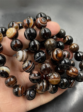 男女款磨砂玛瑙手链手串