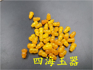 四海玉器 黄龙玉葫芦散珠 diy饰品配饰玉葫芦 特价
