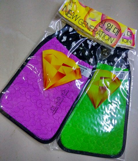 韩国洗澡巾加厚男女士强力成人搓泥澡巾家用双面沐浴手套神器人气