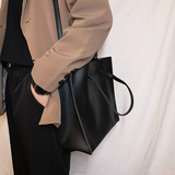 韩系简约男女情侣皮质手提斜挎单肩包FB53-P45，鞋类箱包手腕包，星座1501