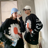 秋冬ins韩版情侣毛衣宽松潮流个性套头针织衫男QT817-P68，男装针织衫/毛衣，星座1501