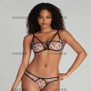 【英国】Agent Provocateur Rosaleen 绑带绣花 文胸内裤AP 正品