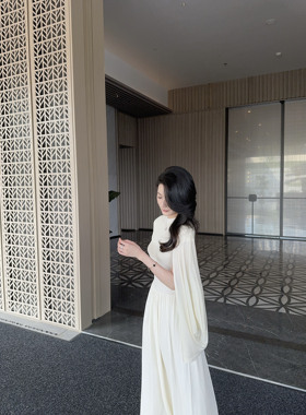 mmm collection 轻薄天丝优雅温柔披肩外搭女夏气质薄款斗篷罩衫