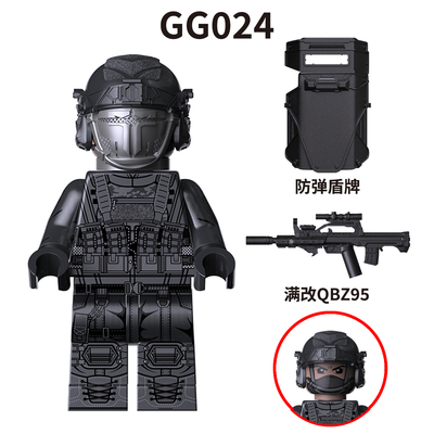 【典狱长亲卫队】盾兵人仔玩具