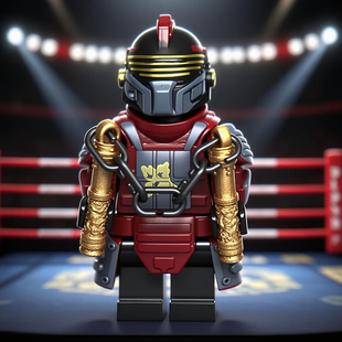 适用乐高黄金双截棍武器地铁逃生轩辕七级甲和平精英积木人仔玩具