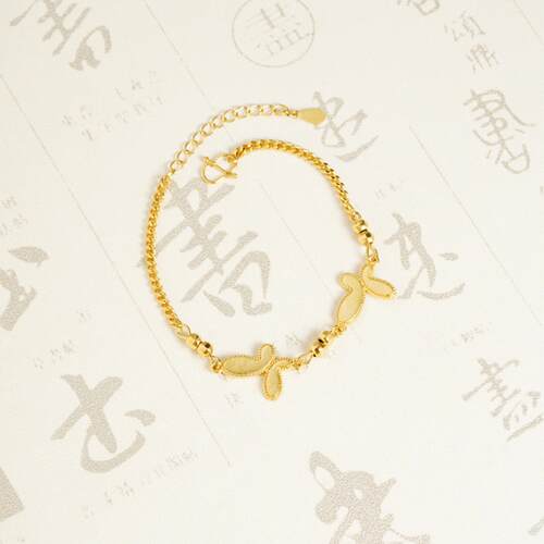 越南沙金夏季轻奢女士手链｜小众