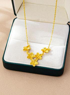 民族风花团锦簇复古项链