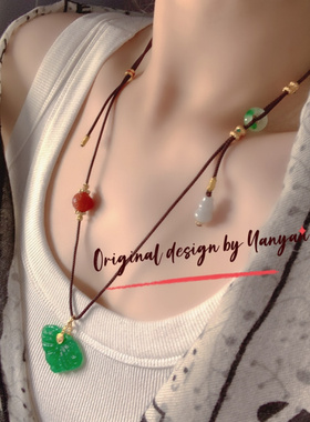 新国风项链春季新款女士项链小众