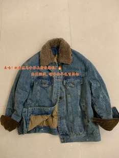 bufan布凡十三行新款翻领90白鸭绒羽绒服女宽松牛仔外套保暖