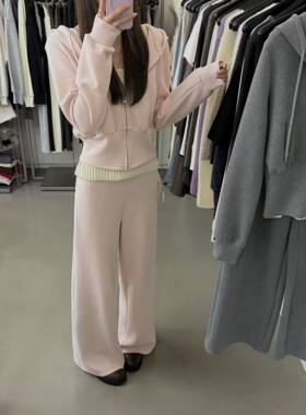 olive秋季新款连帽卫衣套装女时尚休闲运动两件套十三行女装3148