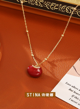 STINA网红爆款吊坠项链高级感简